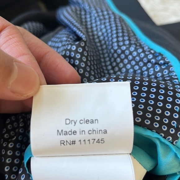 WD.NY Men’s Suit Jacket in Navy blue size 18 - Picture 13 of 14